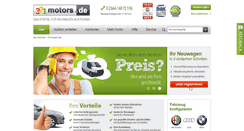 Desktop Screenshot of 321motors.de
